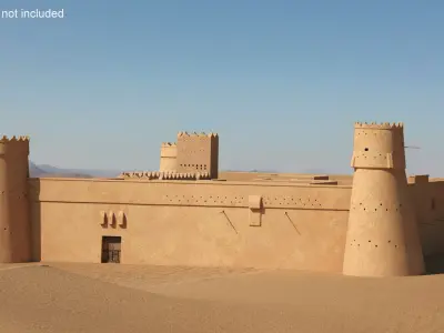  Desert Fortress Layout AlMasmak 