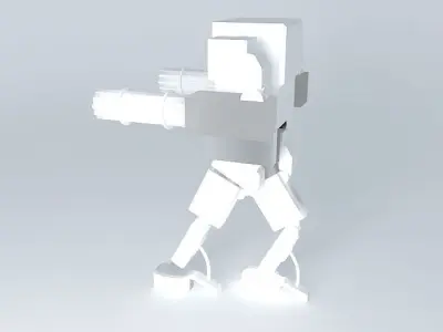 SketchMecha robot Free 3D model
