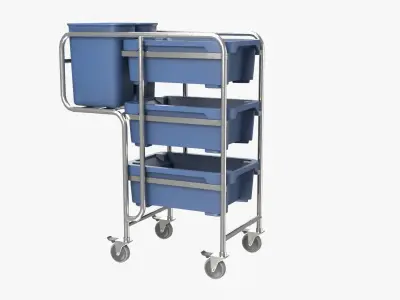 Collection Trolley 3D model