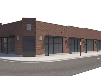 Retail-105 Retail Store 3D model