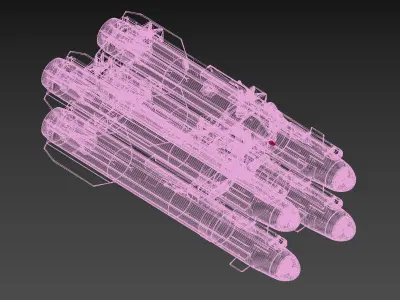AGM-114 Hellfire 3D model buy