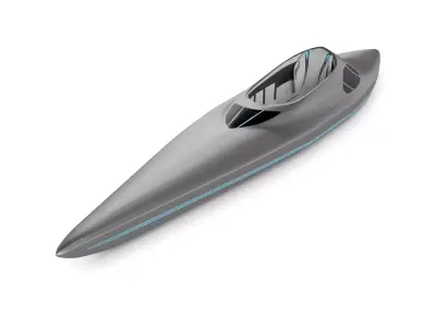 Rowboat 3D model