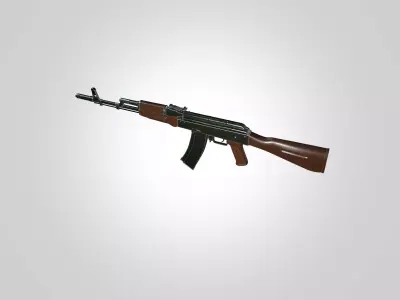 Tactical Assault Rifle - High Poly PBR 3D Model 3D model