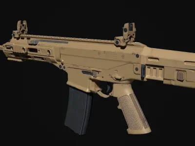 ACR V2 Low-poly 3D model