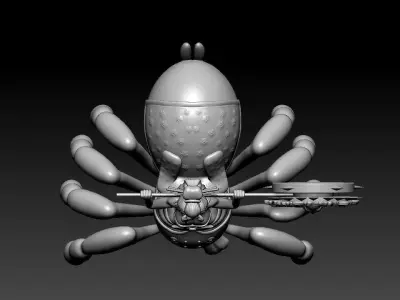 Black maria - Kaidou pirates - One piece - Split part 3D print model