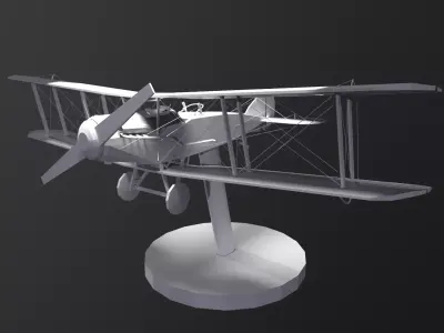 First World War Airplanes 3D Prints 3D print model