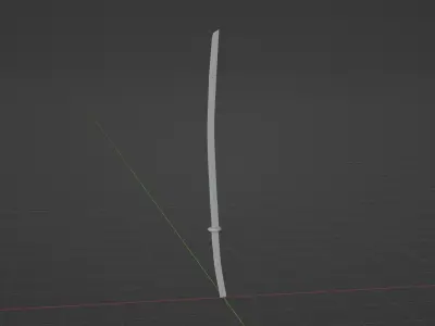 Katana sword Free 3D model order