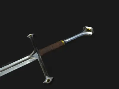 Sword lord of rings Free 3D model
