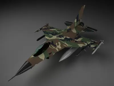 F-16 Fighting Falcon 3D model