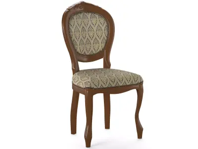 Antique Dining Chair 3D model