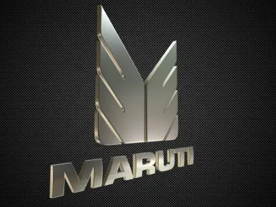maruti logo 3D model