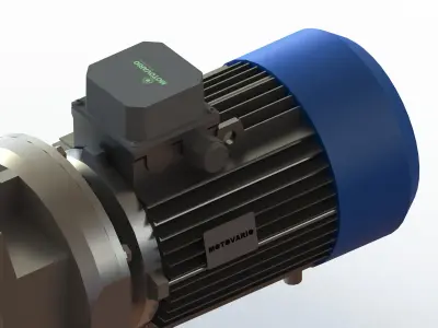 Motovario CB143UD1246270x1400000T132ML1 3D model