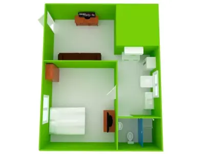 House 2018 Free 3D model