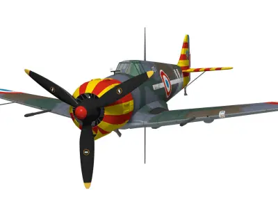 bloch MB152 3D model