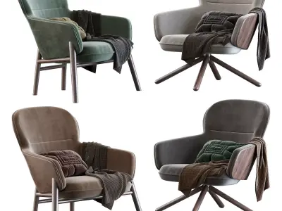 Connection Hygge Chair 3D model