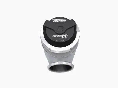 Turbosmart Pro-Gate50 wastegate Low-poly 3D model