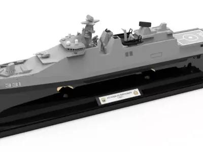 KRI Raden Edi Marthadinata Class Model for 3D Printing 3D print model
