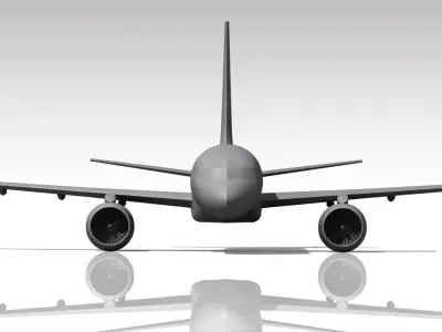Boeing 757-200 3d printable 3D print model