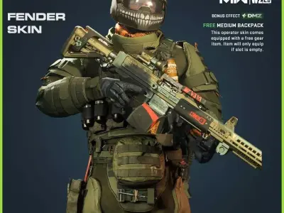 Game play Soldier 3D model