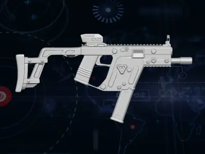 Kriss Vector collection 3D printable files for Action Figures 3D print model purchase