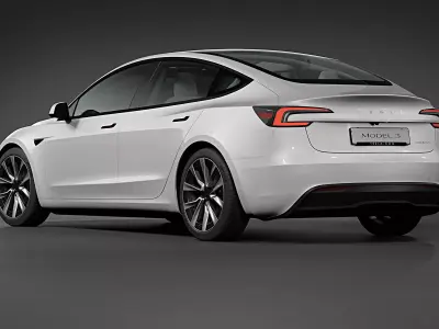 2024 Tesla Model 3 Highland 3D model
