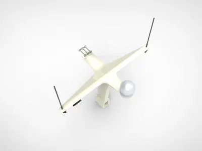 Antenne Mast Boat 3D print model