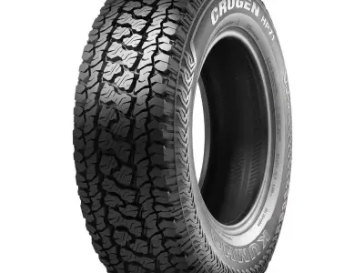 Realistic Car Tyre 3D Model  Vehicle Wheel Asset Low-poly 3D model