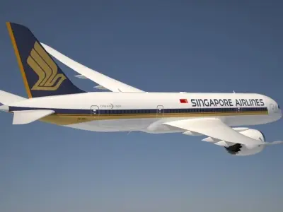 Boeing 787 Dreamliner Free 3D model