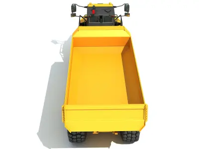 Articulated Truck 3D model