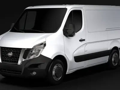 Nissan NV 400 L1H1 Van 2017 3D model