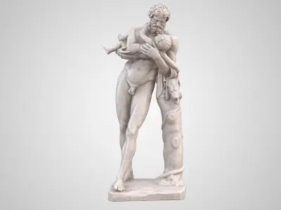  Silenus with Infant Bacchus 