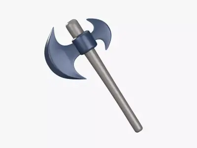 Game Axe 3D Illustration 3D model buy