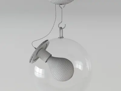 Miconos ceiling light 3D model