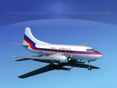 Martin 202 Omni Air 3D model