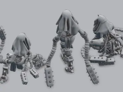 Arcofabulous Flagellant Set 2 3D print model