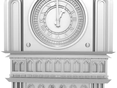 Clock Tower 3D model purchase