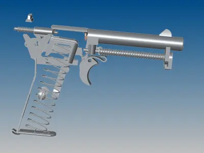 Mauser 1914 3D model