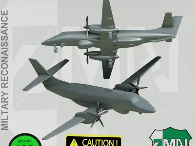 BAE JETSTREAM 41 V2 3D print model