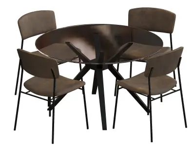 Calligaris Fifties Chair Free 3D model