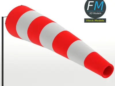 Anemoscope windmill 3D model