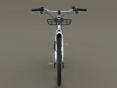 Electric Bicycle 3D model get