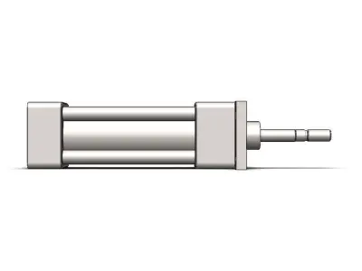 Hydraulic Cylinder Cilindro Hidraulico Pneumatik Jic diam16x50mm 3D model