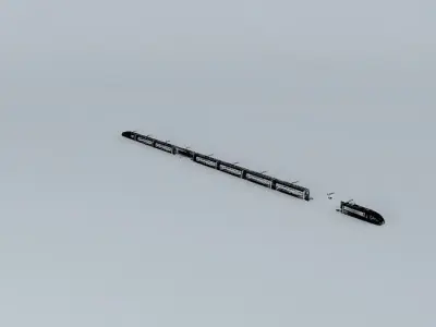 Train concept design NEG TUR01 Free 3D model