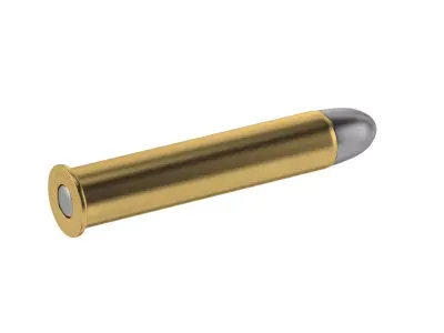 Bullet 50-90 Low-poly 3D model