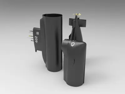 KRI NANGGALA type 209 1300 402 3d Printed 3D model