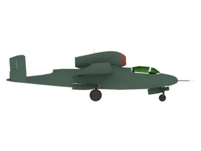 AIRCRAFT HE162 3D model