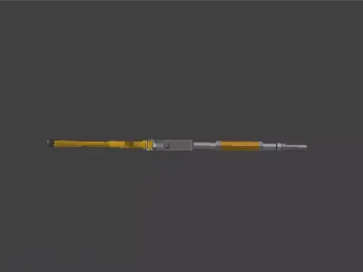Bataan 71 Low poly Escopeta Low-poly 3D model