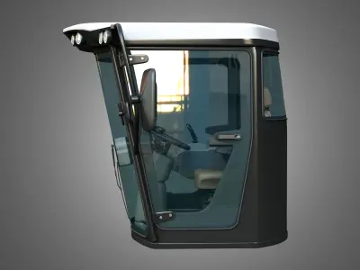 AGRIO Sprayer Dino3 2024 Cabin 3D model