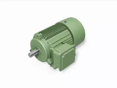90L B3 Right IEC electric motor - 3D CAD model 3D model
