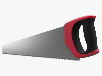 Hand Saw 3D model 5